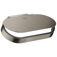 Grohe Selection Toilet Roll Holder With Cover- Brushed Hard Graphite (41069AL0)