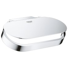 Grohe Selection Toilet Roll Holder With Cover - Chrome (41069000)