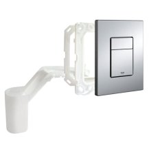 Buy New: Grohe Skate Cosmopolitan Set Fresh Dual Flush Plate - Chrome (38805000)