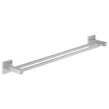 Grohe Start Cube Double Towel Bar 600mm - Supersteel (41104DC0)