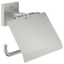 Grohe Start Cube Toilet Paper Holder With Cover - Supersteel (41102DC0)