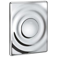 Grohe Surf Single Flush Plate - Chrome (38574000)