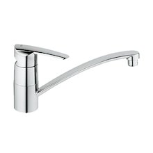 Grohe Wave kitchen monobloc tap with swivel spout - chrome (32442000)