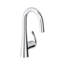 Buy New: Grohe Zedra Single Lever Sink Mixer - Chrome (32296000)