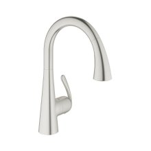 Buy New: Grohe Zedra Single Lever Sink Mixer - Stainless Steel (32294SD1)