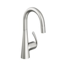 Grohe Zedra Single Lever Sink Mixer - Stainless Steel (32296SD0)