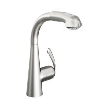Buy New: Grohe Zedra Single Lever Sink Mixer - Stainless Steel (32553SD0)