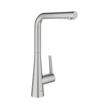 Buy New: Grohe Zedra Single Lever Sink Mixer - Supersteel (32553DC2)