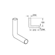 Grohe flush pipe (190 x 210) (37101SH0)