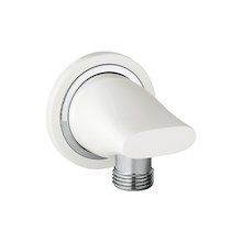 Buy New: Grohe Ondus 1/2" wall outlet assembly - moon white (27190LS0)
