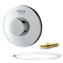 Grohe push button and 75cm hose - chrome (37761000)