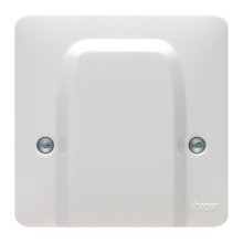 Hager Cooker Cable Outlet With Terminals 45A - White (WMP50FO)