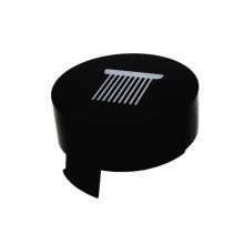 hansgrohe Overhead Shower Rain Symbol - Small - Matt Black (93572670)