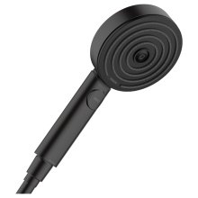 Hansgrohe Pulsify Select S 105 EcoSmart 3jet Relaxation Shower Head - Matt Black (24111670)