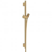 hansgrohe Unica Shower Rail S Puro - 65cm with Shower Hose - Brushed Bronze (28632140)