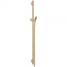 hansgrohe Unica Shower Rail S Puro - 90cm with Shower Hose - Brushed Bronze (28631140)