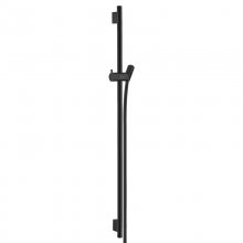 hansgrohe Unica Shower Rail S Puro - 90cm with Shower Hose - Matt Black (28631670)