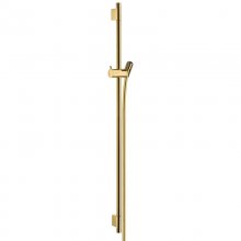 hansgrohe Unica Shower Rail S Puro - 90cm with Shower Hose - Polished Gold Optic (28631990)