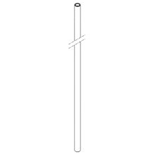 hansgrohe Vernis Rising Pipe 945mm - Matt Black (93770670)
