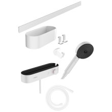 Hansgrohe WallStoris Bundle 3jet - Matt White (24250700)