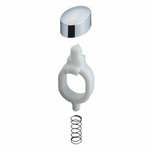 Hansgrohe push button - grey (97408000)