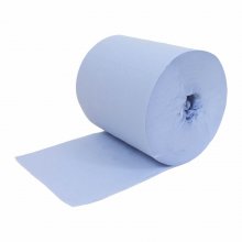 Arctic Hayes Blue Paper Towel Roll - 500 sheets (A445028)