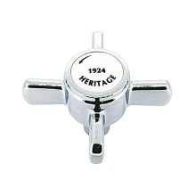 Heritage flow control handle assembly - chrome (D282-147)