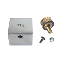 Hudson Reed Kubix flow control handle - chrome (VH003A)
