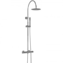 Hudson Reed Luxury Round Thermostatic Bar Mixer Shower - Chrome (A3530)