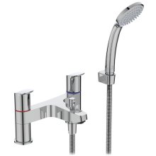 Ideal Standard Ceraflex two taphole deck mounted dual control bath shower mixer (B1823AA)