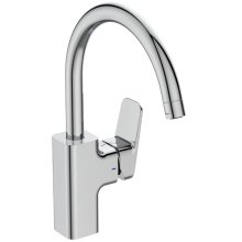 Ideal Standard Ceraplan single lever high tubular spout kitchen mixer (BD336AA)