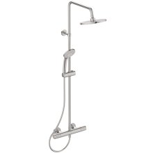Ideal Standard Ceratherm T25 exposed thermostatic shower system with Idealrain 200mm round rainshowe (A7209AA)