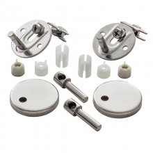 Ideal Standard Concept normal close seat and cover hinge set - chrome (EV286AA)