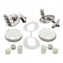 Ideal Standard Concept soft close seat and cover hinge set - chrome (EV287AA)