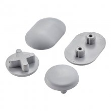 Ideal Standard new style seat buffer pack for white seat - grey (EV23167)