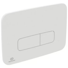Ideal Standard Oleas M3 Mechanical Dual Flush Plate - Silk White (R0459AW)