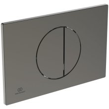 Ideal Standard Oleas M5 Mechanical Dual Flush Plate - Magnetic Grey (R0503A5)