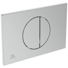 Ideal Standard Oleas M5 Mechanical Dual Flush Plate - Matt Chrome (R0503JG)