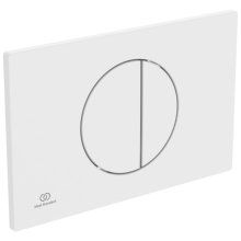 Ideal Standard Oleas M5 Mechanical Dual Flush Plate - Silk White (R0503AW)