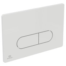 Ideal Standard Oleas P1 Pneumatic Dual Flush Plate - White (R0116AC)