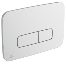 Ideal Standard Oleas P3 Pneumatic Dual Flush Plate - Matt Chrome (R0124JG)
