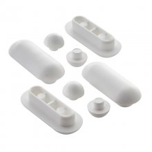 Ideal Standard seat and cover buffer set - white (EV22367)