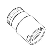 Ideal Standard Spherical Joint - M18x1 - M16.5x1 (A962385AA)