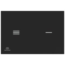 Ideal Standard Symfo Electronic Dual Flush Plate - Black Glass (R0129RX)