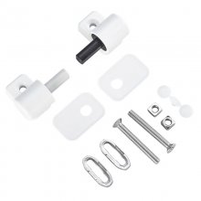 Ideal Standard Tempo/Kheops soft close seat and cover hinge kit - white (T2590BJ)