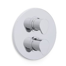 Inta Enzo Concealed Thermostatic Mixer Shower Valve Only - Chrome (EN40010CP)