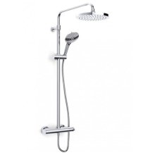 Inta Enzo Dual Outlet Safe Touch Thermostatic Bar Mixer Shower - Chrome (EN10032CP)