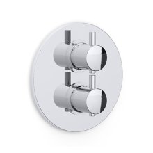 Inta Kiko Concealed Dual Thermostatic Shower Valve Only - Chrome (KK80010CP)