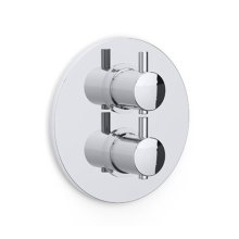 Inta Kiko Concealed Thermostatic Mixer Shower Valve Only - Chrome (KK40010CP)