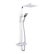 Inta Mio Deluxe Safe Touch Dual Thermostatic Bar Mixer Shower - Chrome (MM10036CP)